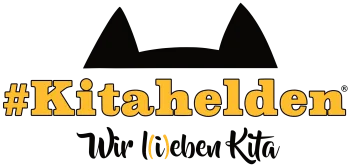 #Kitahelden Logo – Wir l(i)eben Kita